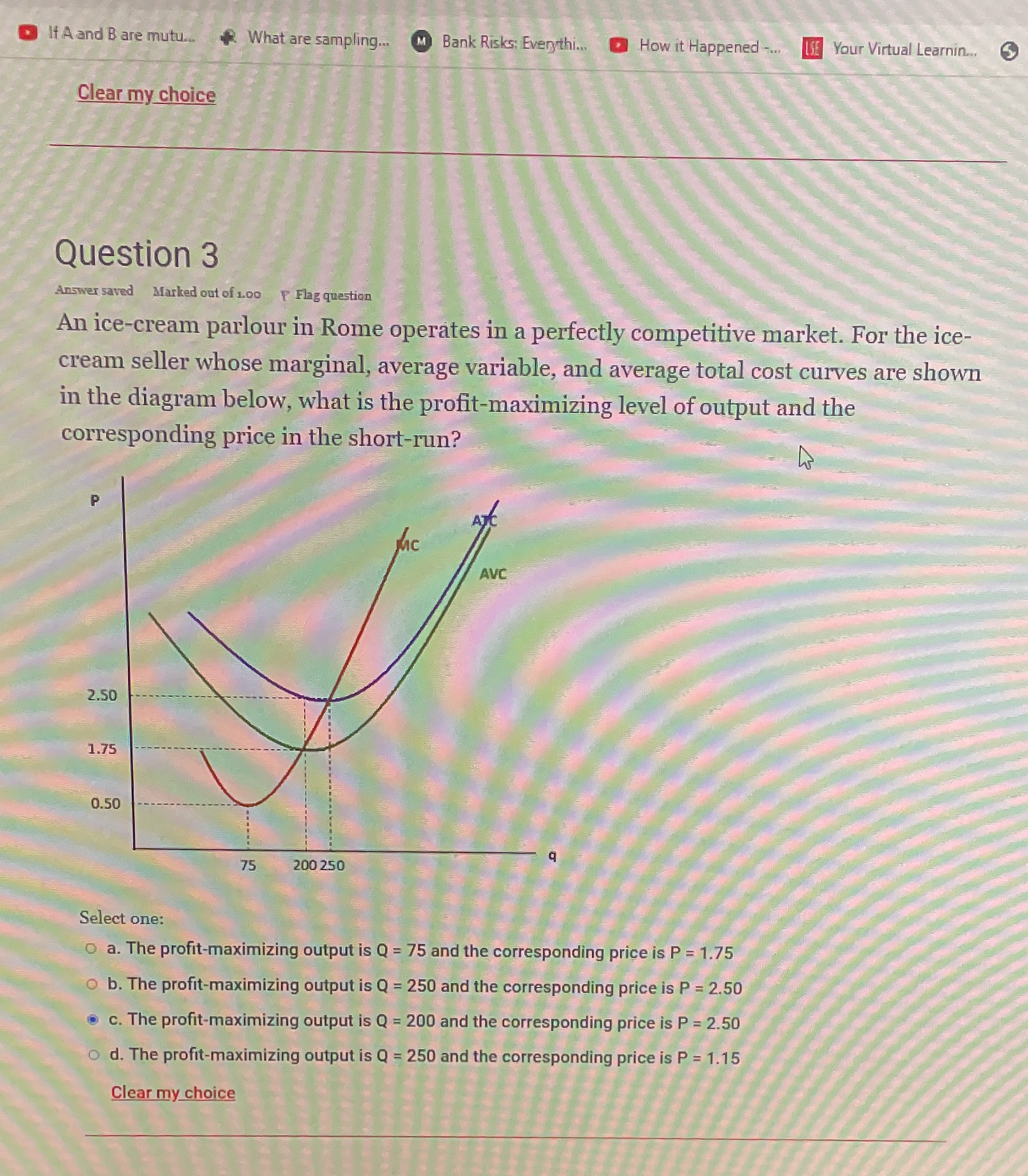 If A and B are mutu.. What are sampling... M Bank