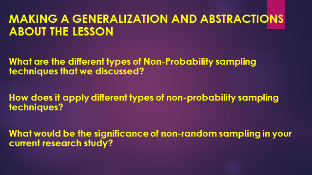in his/her research topic. 3. If the basis of quota is senior