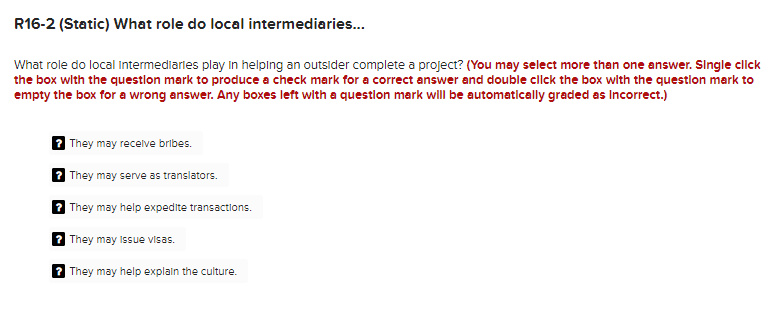  R16-2 (Static) What role do local intermediaries... What role do local