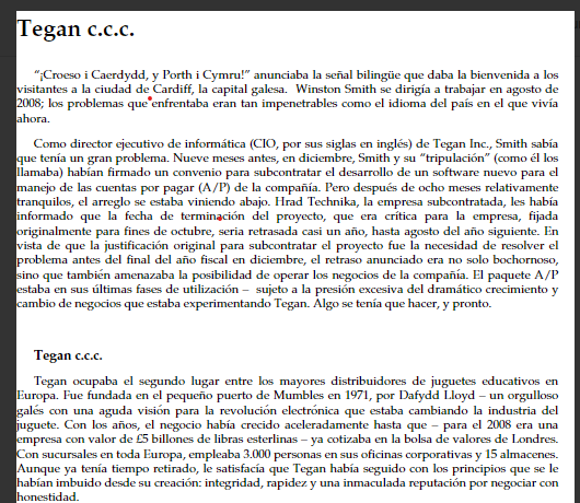 Tegan c.c.c. i y i Cyml!" la bilinge daba la a visitante-s