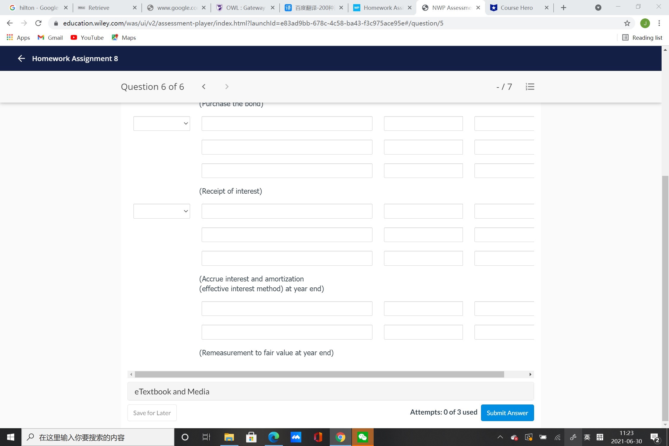  the question below G hilton - Google X ion Retrieve x