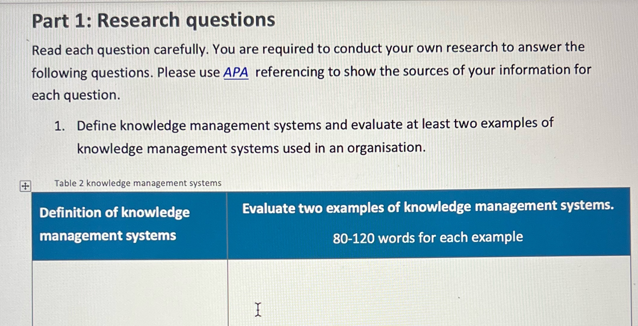 The teacher already answered this question, however, I need reference. Thanks Part