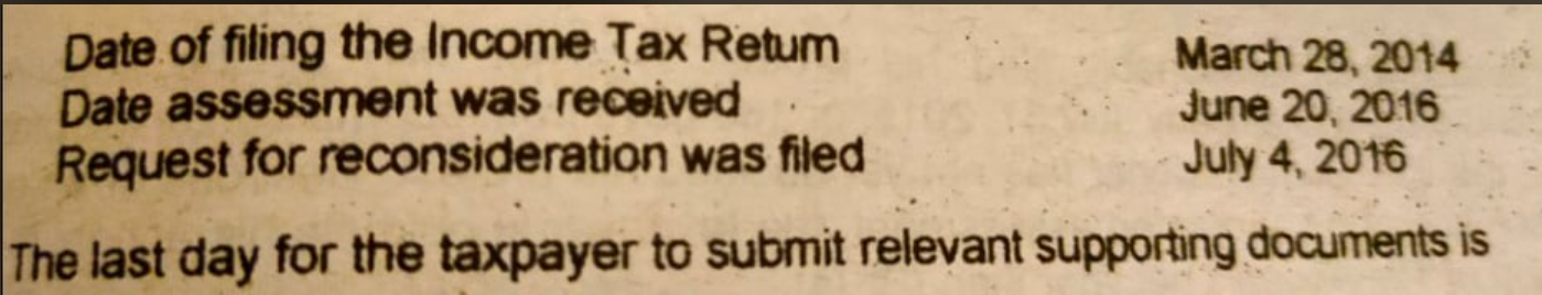 month of November 2015, he sold three (3) lots under the following