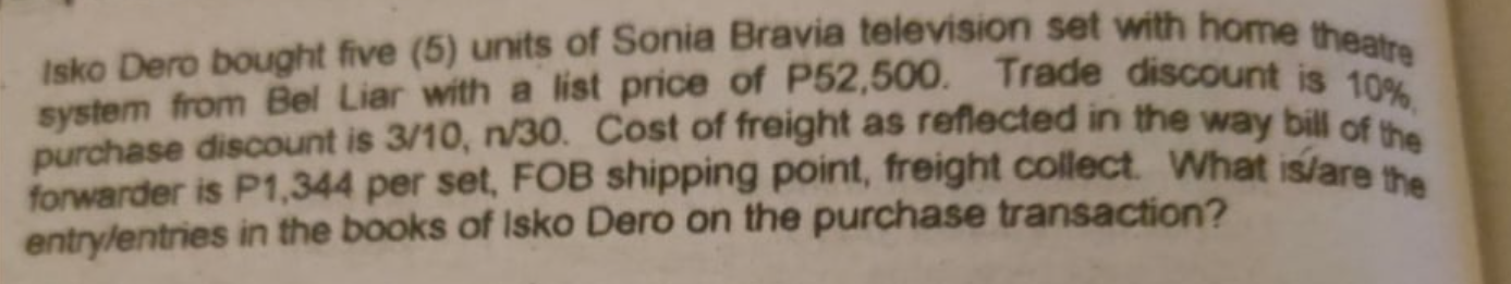 terms: Lot 1 Lot 2 Selling price Lot 3 P 250,000 P