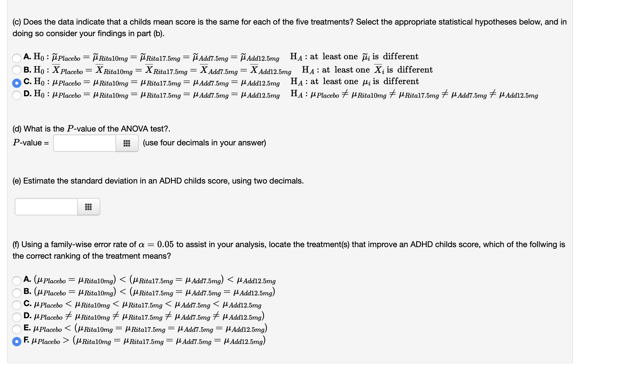  I need help with this stats question: Homework6: Problem 1 (1