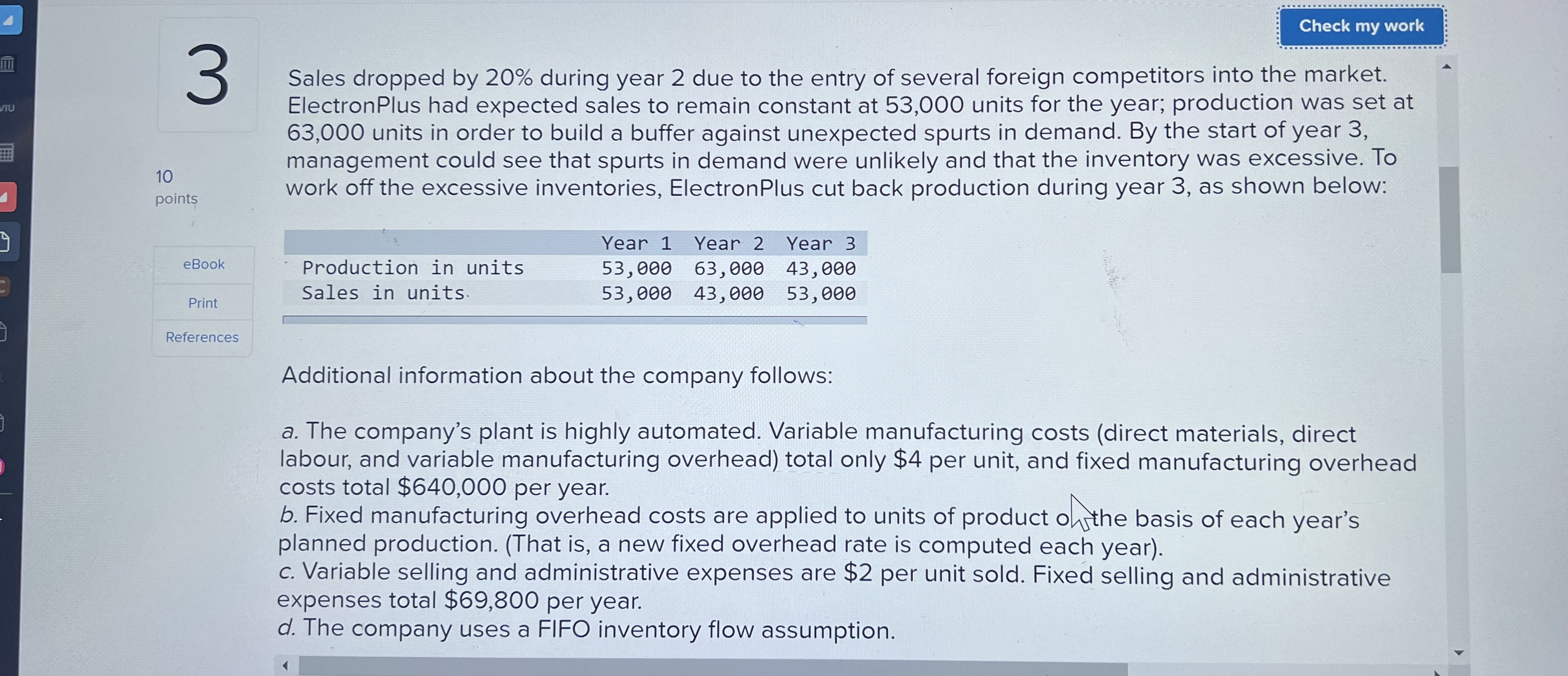 258,000 313,000 Contribution margin 725,000 576,400 755,000 Fixed expenses: 7 A 7