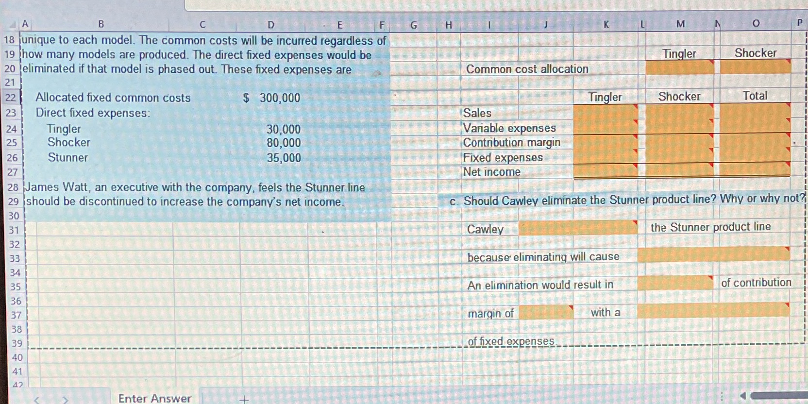  1 Function: SUM; Formula: Add, Divide, Subtract, Multiply; Cell Referencing 2