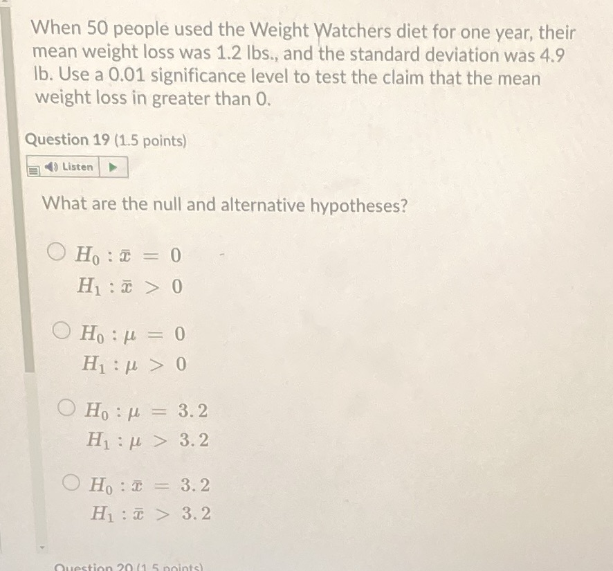 Determine whether the test is right, left it two tailed.Determine critical values.