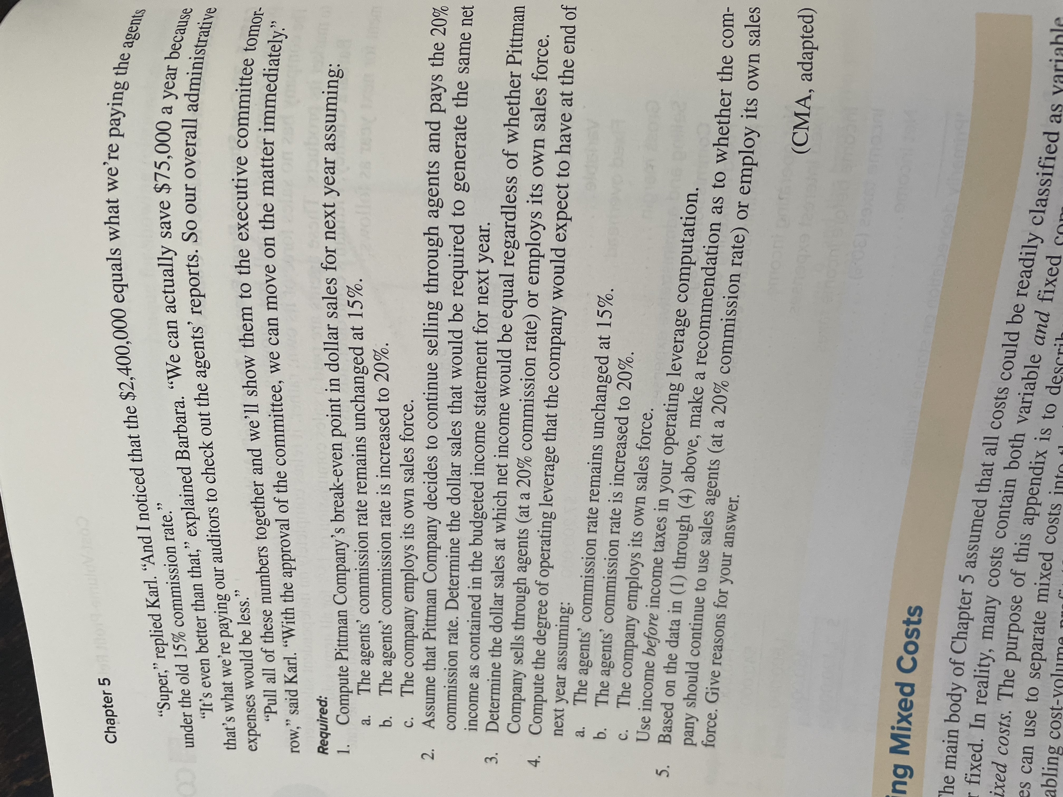 each scenario #2 - Use Target Income Before Income Taxes of $1,600,000