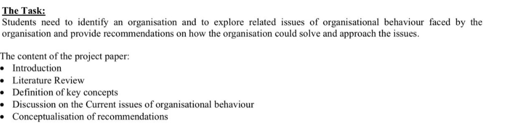 Dear Tutor, Based on the task below, need your assistance to suggest