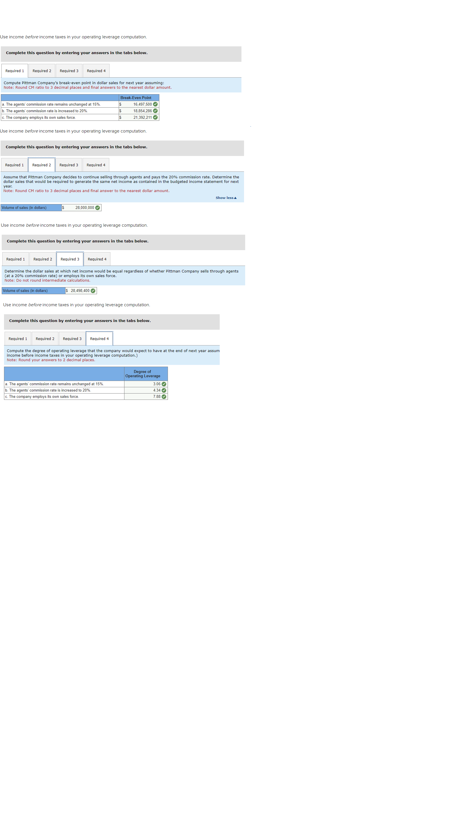 Case Study #1 ReportCase 2-32 Cost Structure;Break-Even and Target Profit AnalysisFirst -