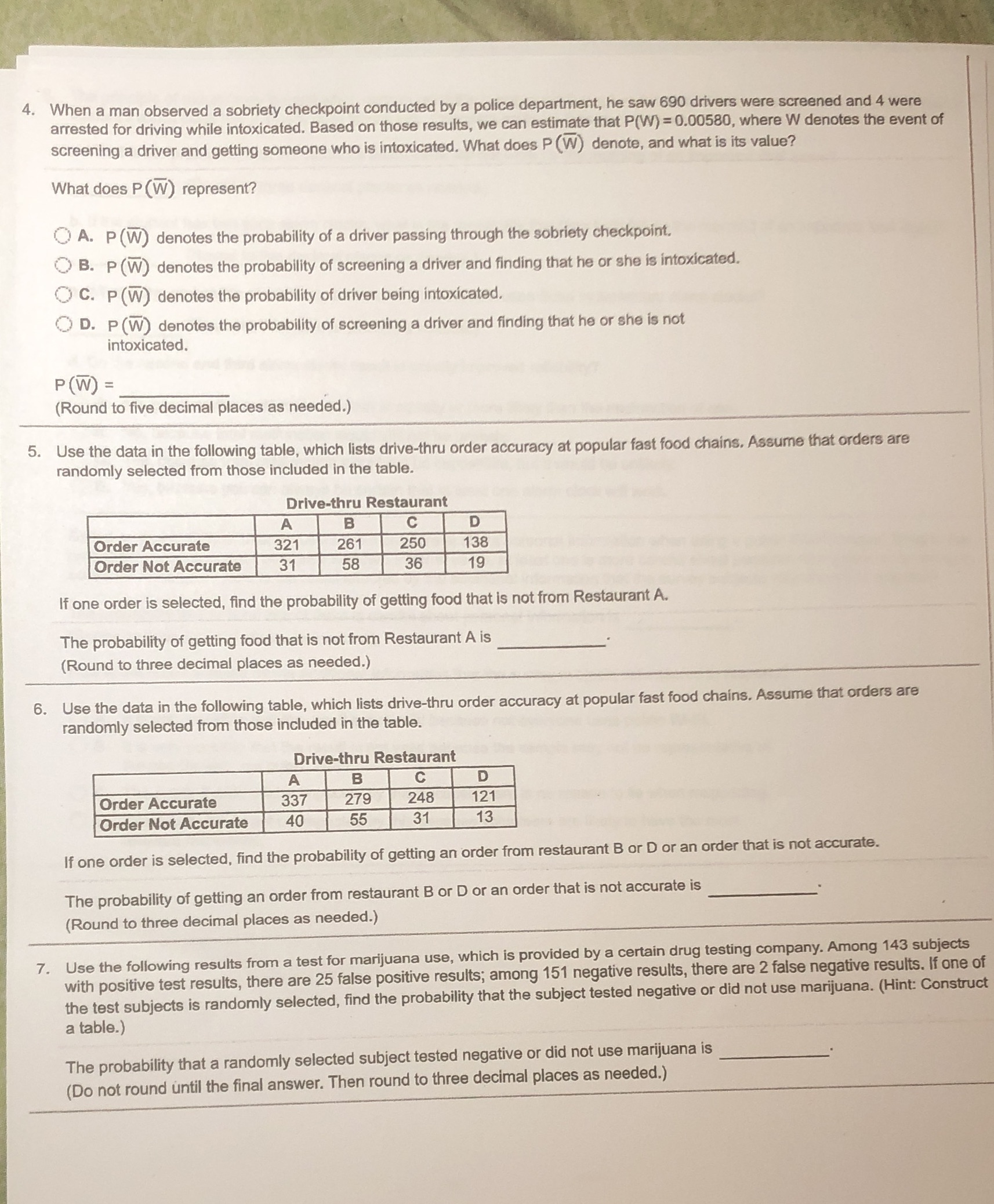 Hi again please help solve this 4. When a man observed a