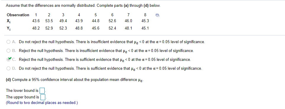 Construct a 95% confidence interval to judge whether the two indenters result