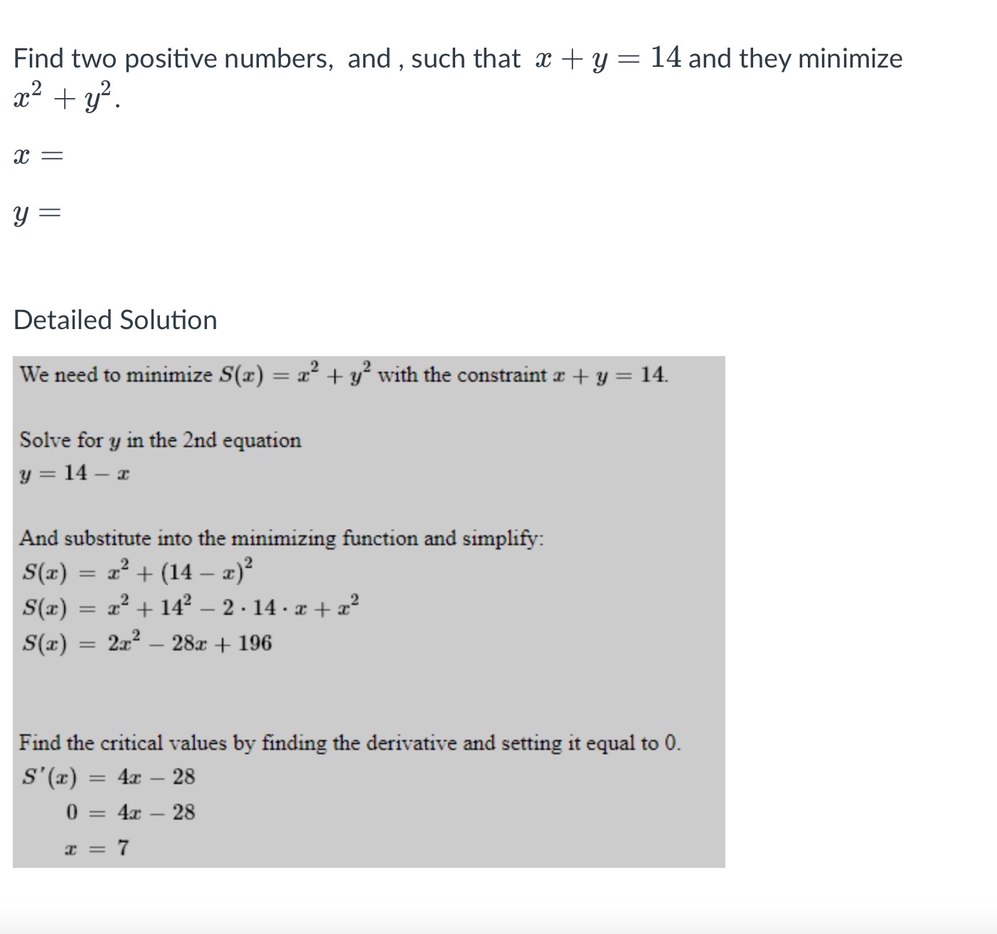 making the appropriate substitution: u [answer1] J ac7 (208 - 4) 15