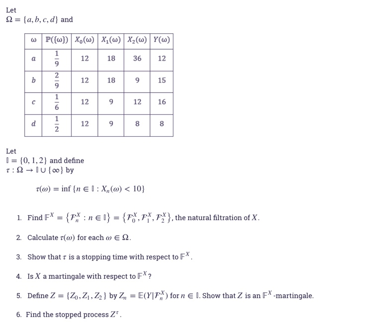 Please help on the question based on the image below: Let 2