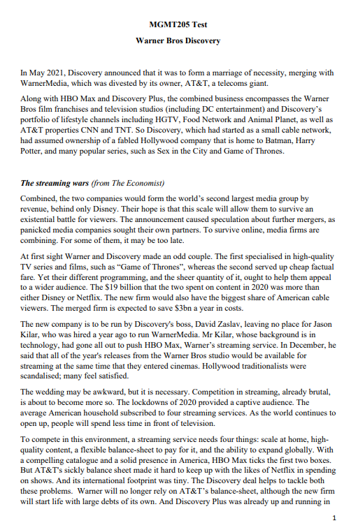 strategising skills that have been relevant to Zaslav's role in leading the