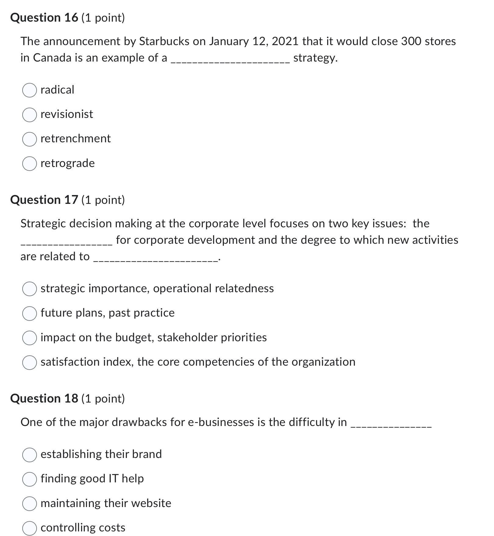a growth strategy that results from _______________ 0 using leveraged buyouts during