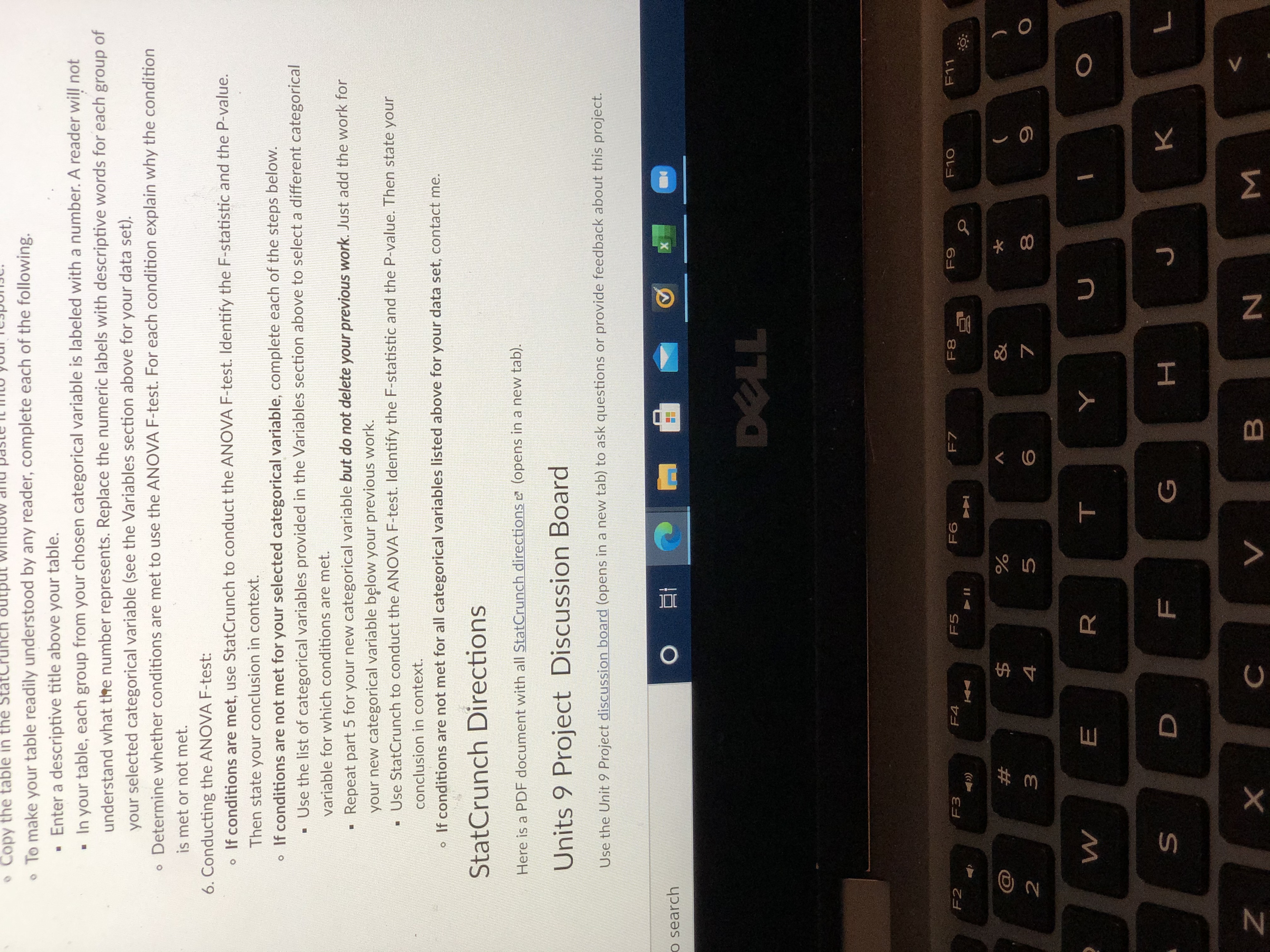 . To make your table readily understood by any reader, complete each