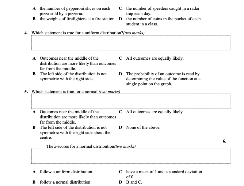 number of speeders caught in a radar pizza sold by a pizzeria.