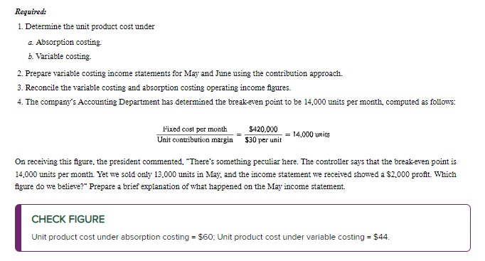 custom moulded to each customer's ear. Cost data for the product follow: