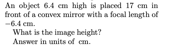 17.8 cm. Scale: 10 cm =II Find the magnitude of the radius