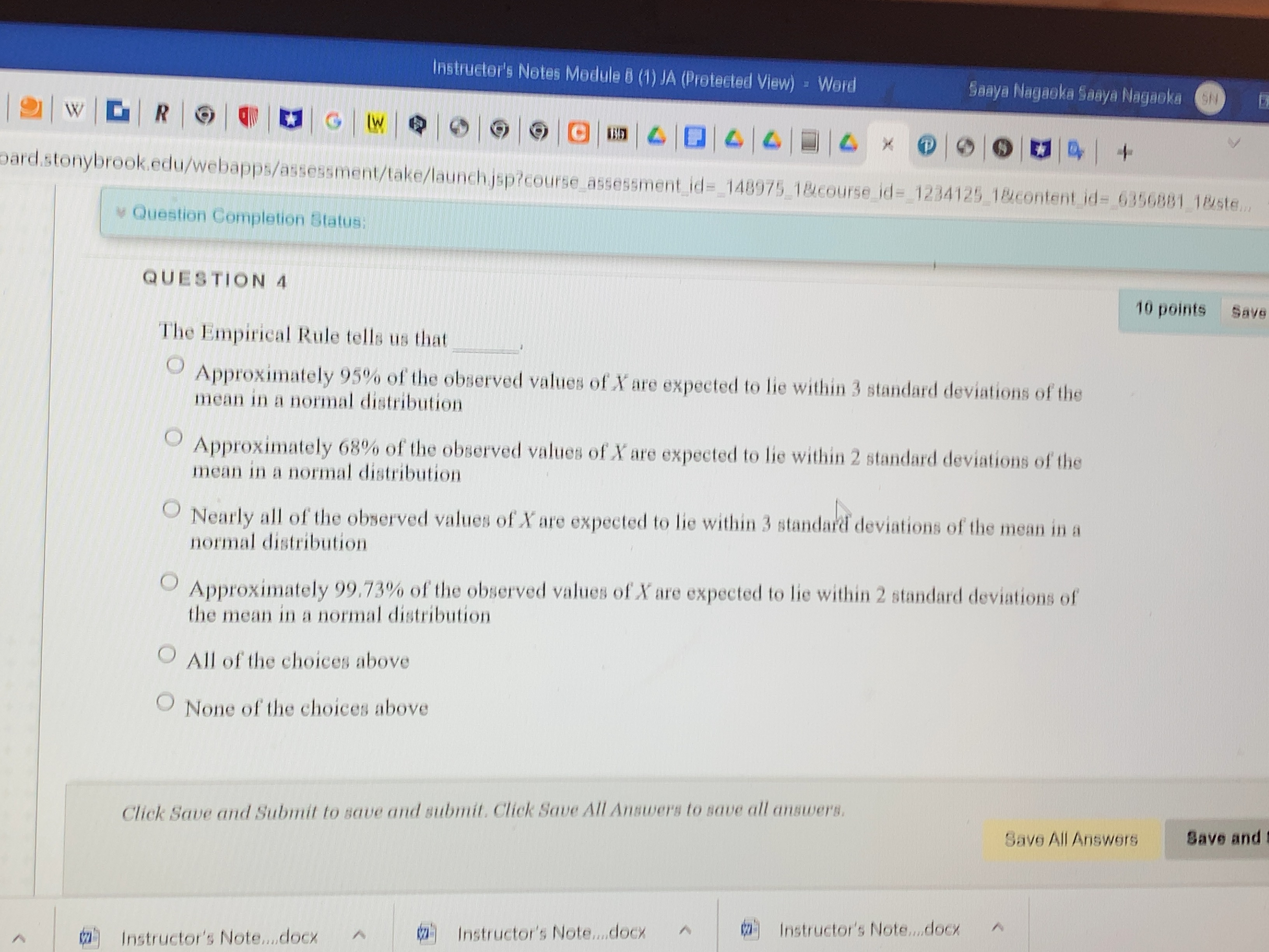 Nagaoka Saaya Nagaoka hard.stonybrook.edu/webapps/assessment/take/launch.jsp?course_assessment_id=_148975_1@course_id=_1234125_1&content_id=_6356881 18/ste. Question Completion Status: QUESTION 4 10 points