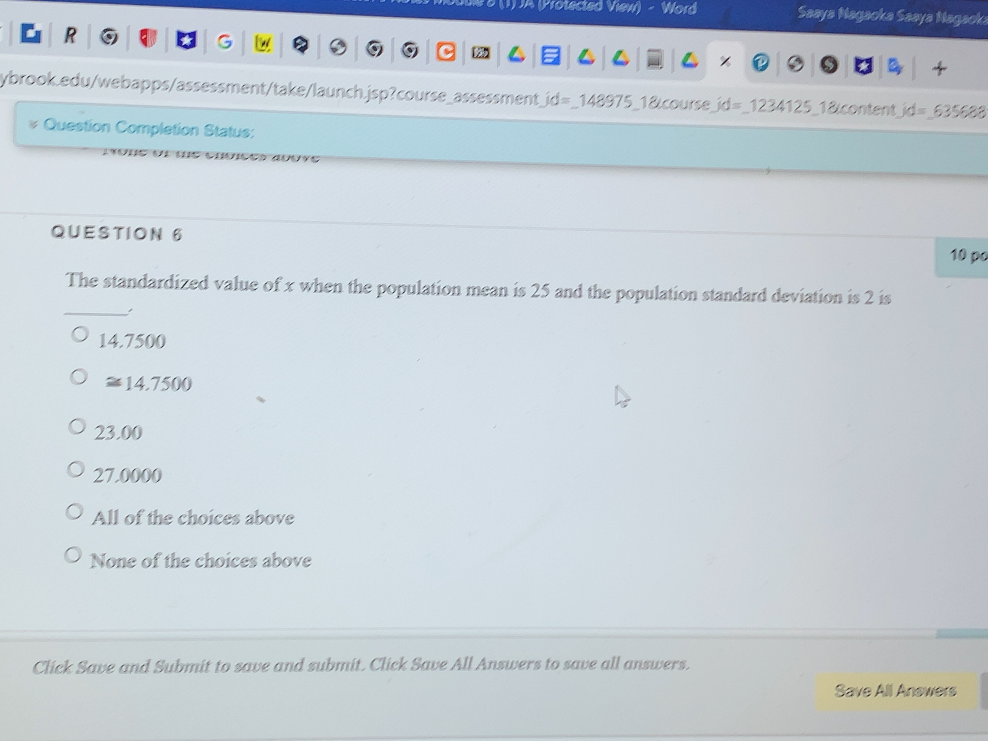 values of X are expected to lie within 3 standard deviations of