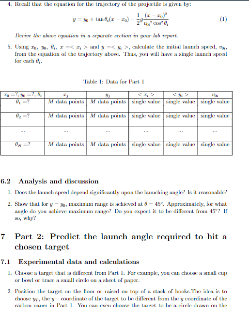 axis and origin. One choice for the origin is on the table,