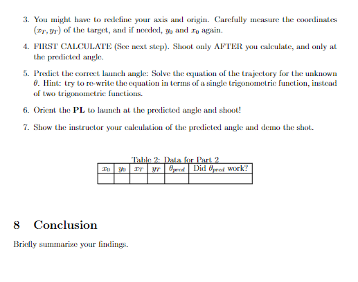 Mark the r-coordinate with a piece of masking tape and pencil mark.