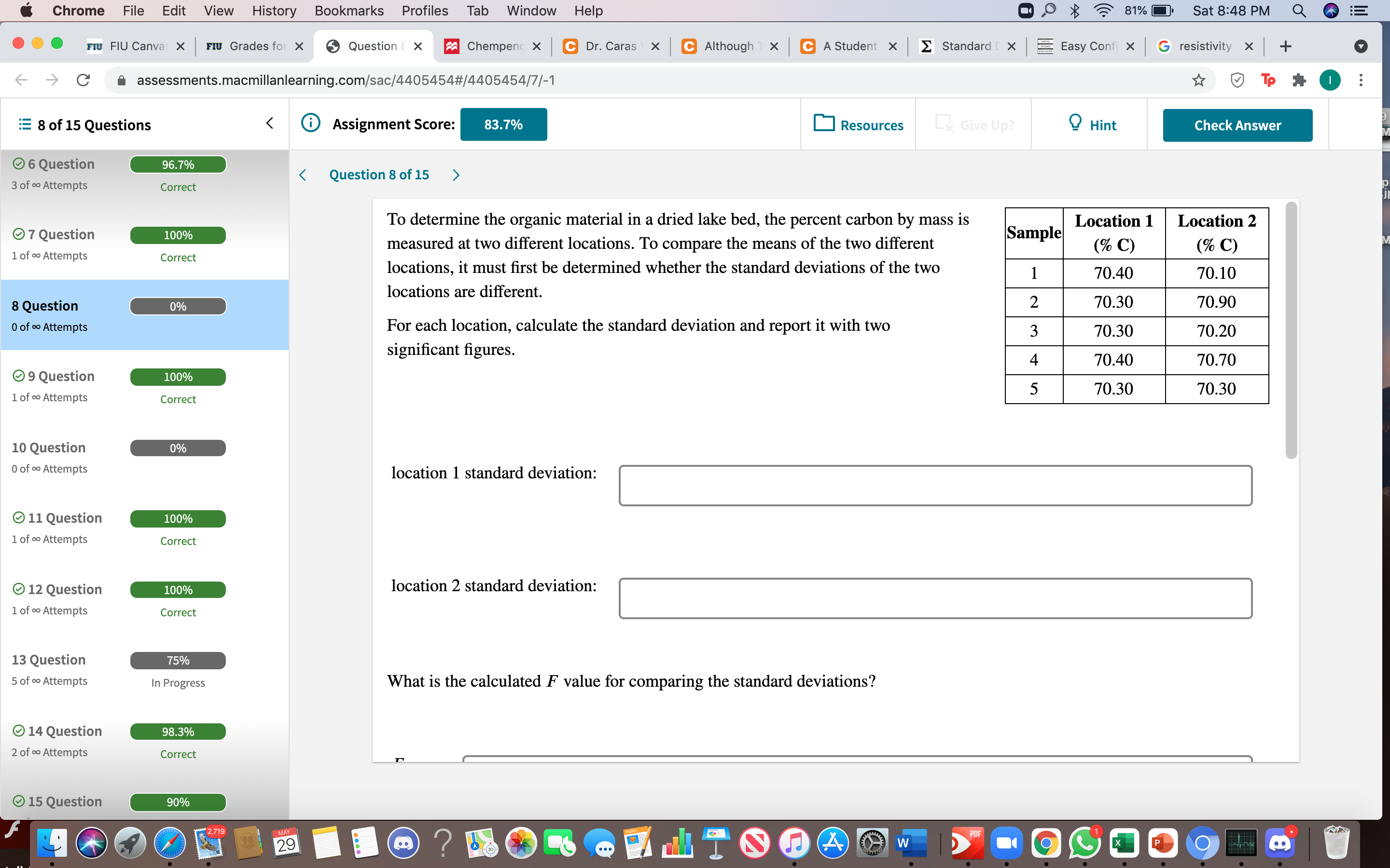 help to show to calc this whils using excel or paper Chrome