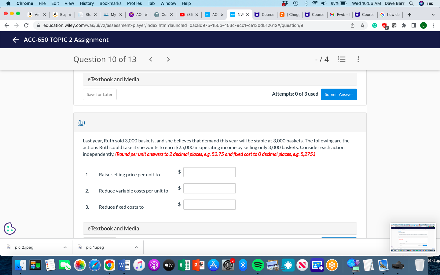 X @ Cor X (35 x WP AC( X WP NW X