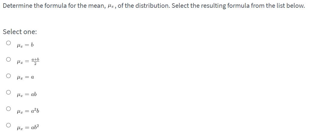Then use these raw moments to derive formulas for the distributional characteristics