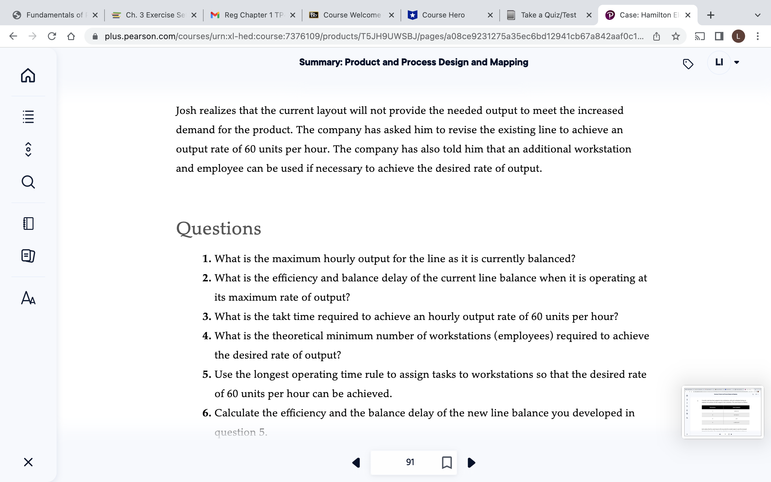 plus.pearson.com/courses/urn:XIhedzcoursez7376'lOQ/products/TEJH9UWSBJ/pages/a08ce923'l275a35e06bd'l2941cb67a842aaf0c1m ] 1'} g [I o E Summary: Product and Process Design