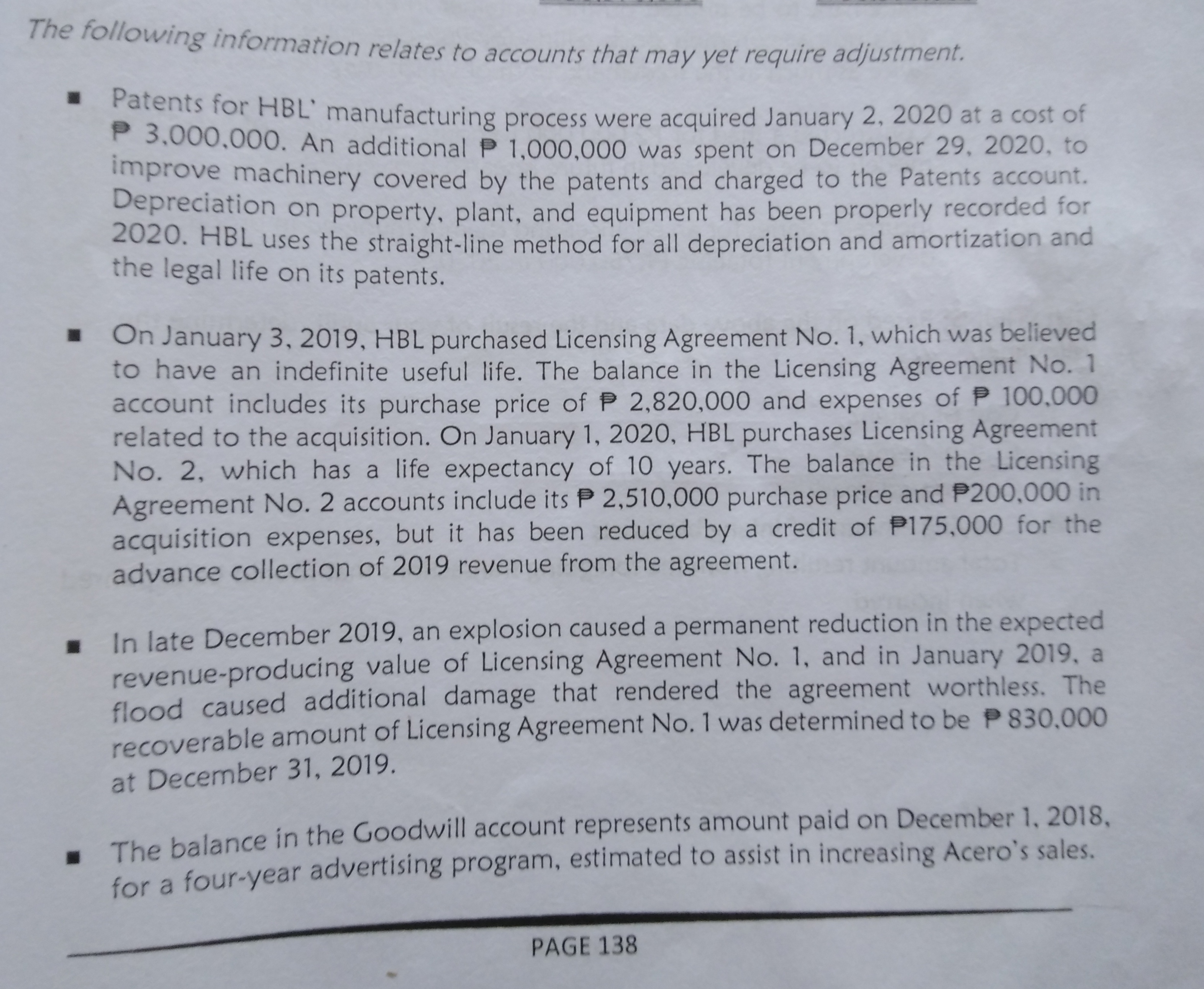 engaged to audit the financial statements for the year ended December 31,
