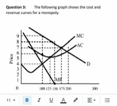 at profit maximizing output level? 5. What would be the total profit
