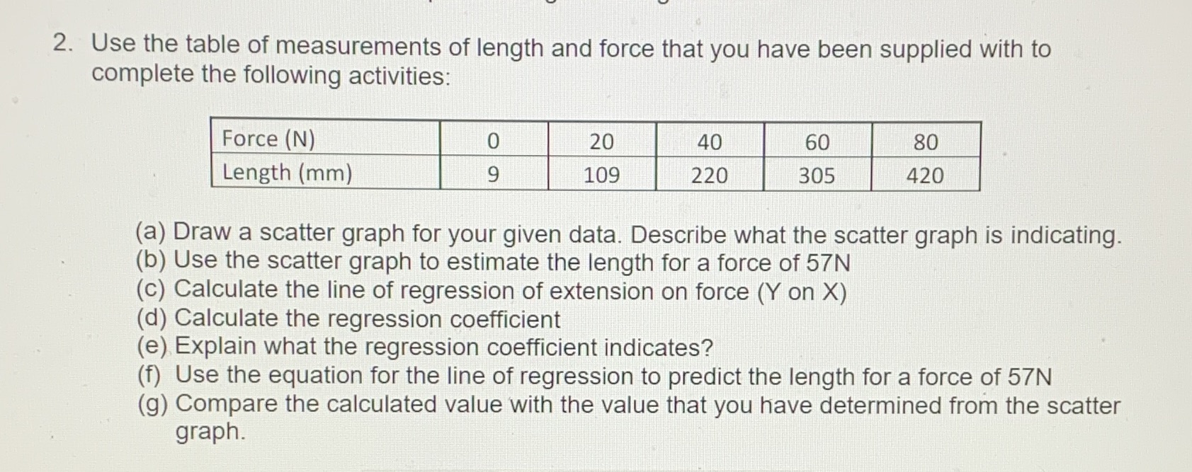 Can you help solve this question on statistics and probability please 2.