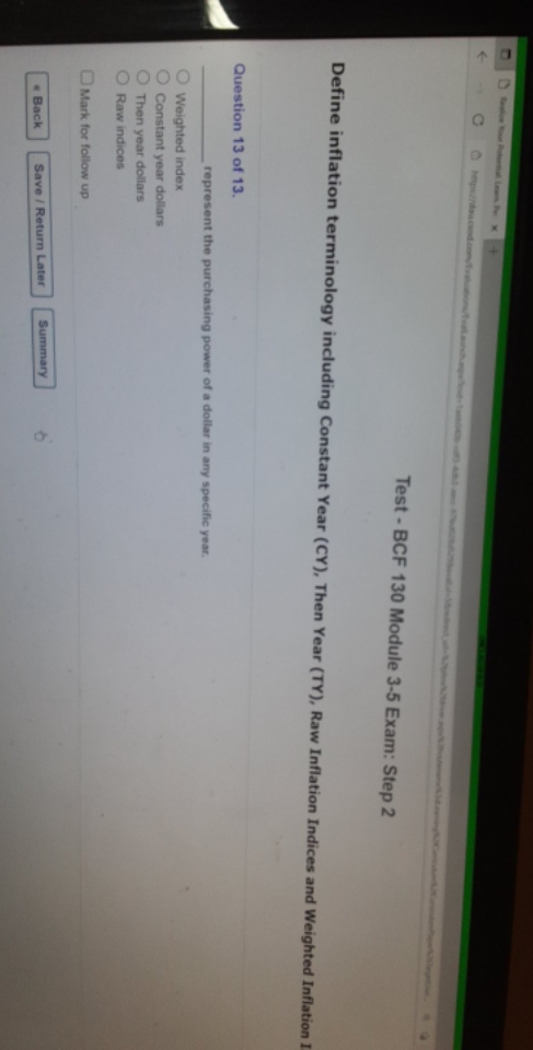 BCF130 Module 3-5 exam V Maps//daucode Test - BCF 130 Module 3-5