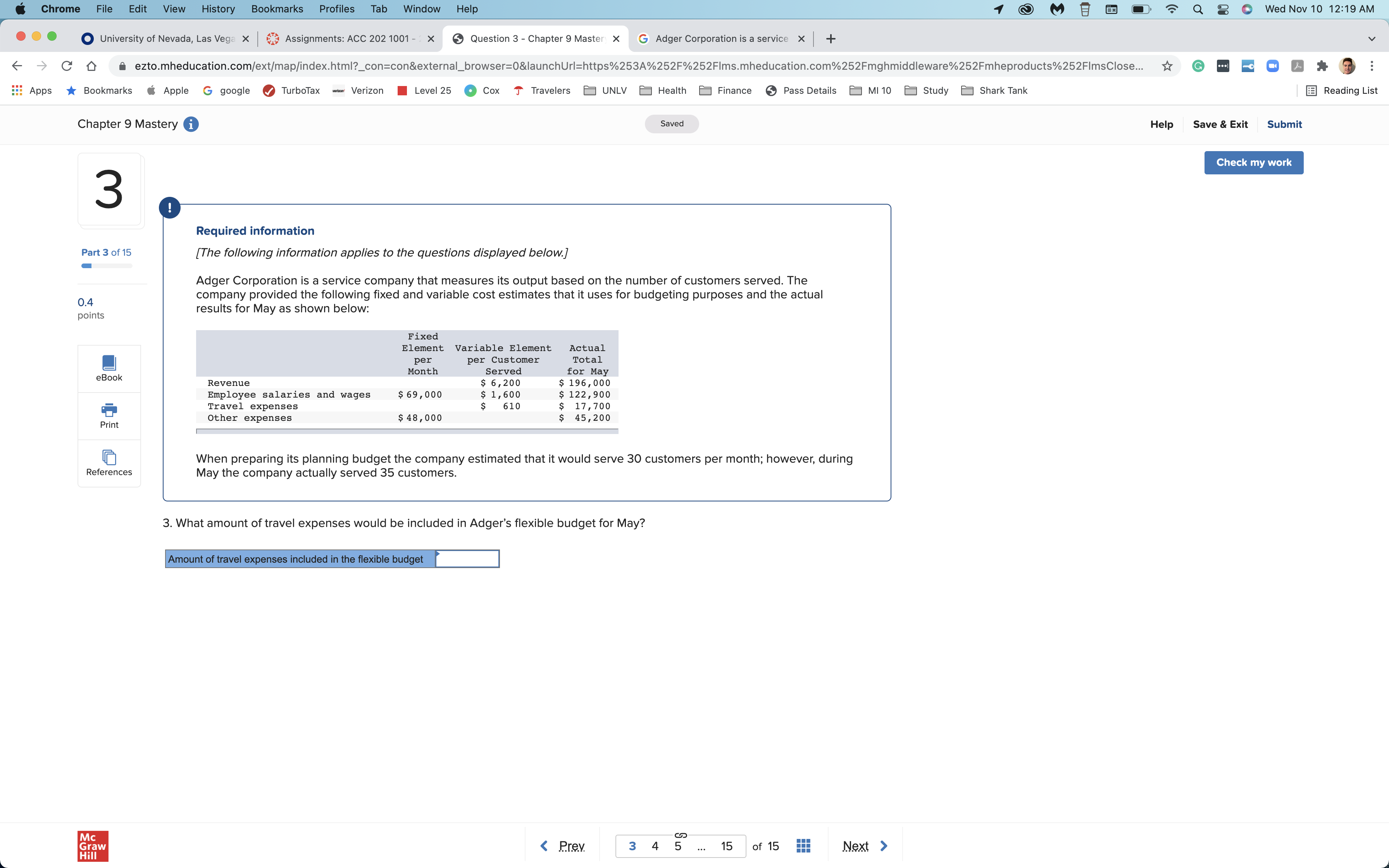  Chrome File Edit View History Bookmarks Profiles Tab Window Help 1