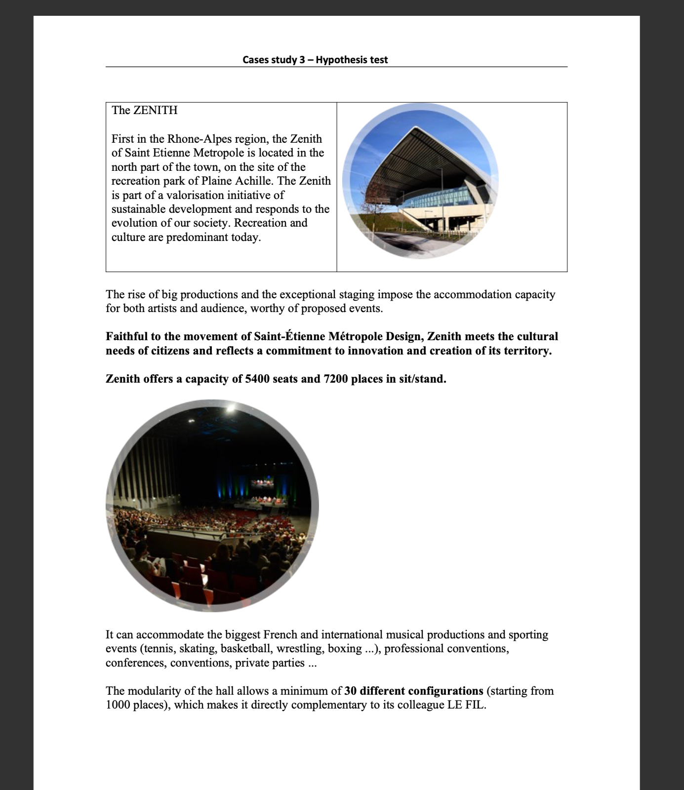 Etienne is attended by a diverse audience whose average age is 45