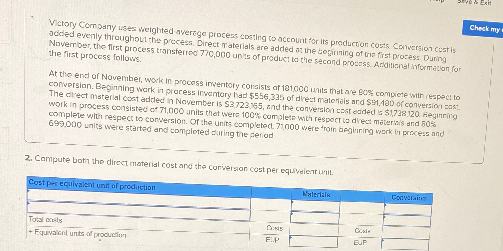 Chapter 3 question 14I'm confused by this? Save & Exit Check my