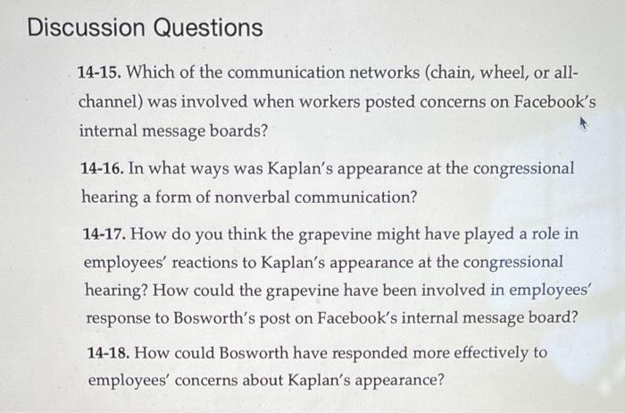 showed Kavanaugh, Kaplan was visible in the background. Soon afterward, Facebook employees