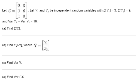 model Par. =BotBix+ OnxitBox, based on a random sample of size 8.Write