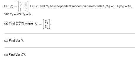 the model specification matrix for the model based on a random sample
