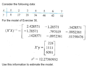 regression model we found that SSE = Sy - BS (See Sec.