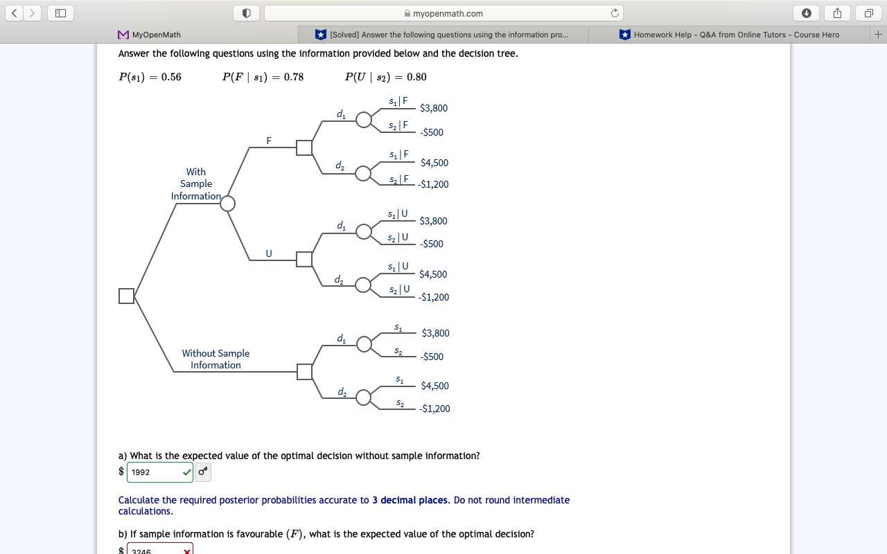 Homework Help - Q&A from Online Tutors - Course Hero + M