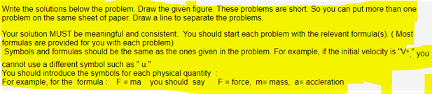 the same sheet of paper. Draw a line to separate the problems.