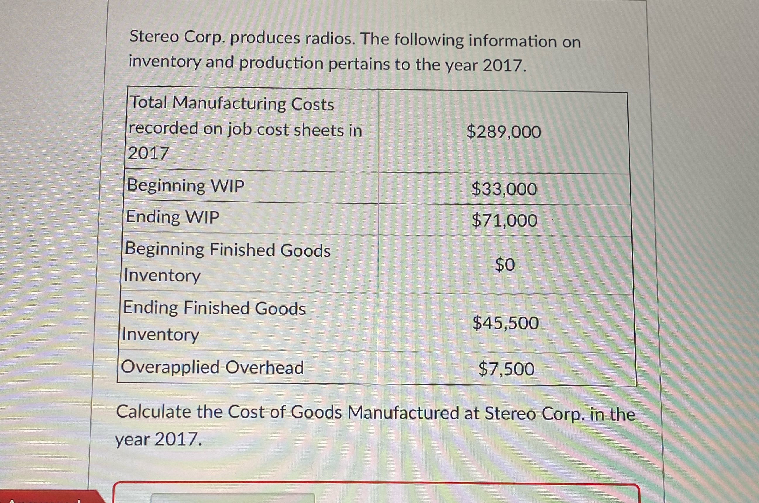 Solve and please explain how did you get the answer. thanks Stereo
