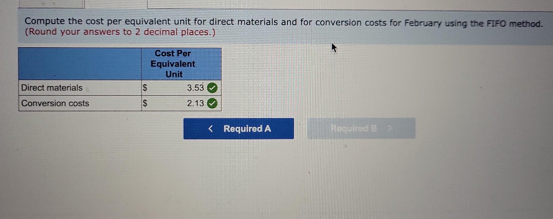 Conversion costs 77 , 600 Quantity information is obtained from the manufacturing