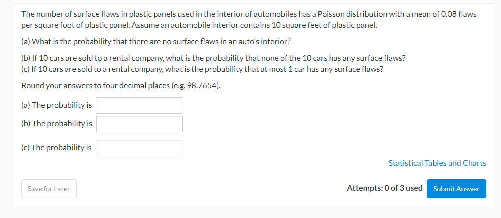 used Submit AnswerThe probability of a successful optical alignment in the assembly
