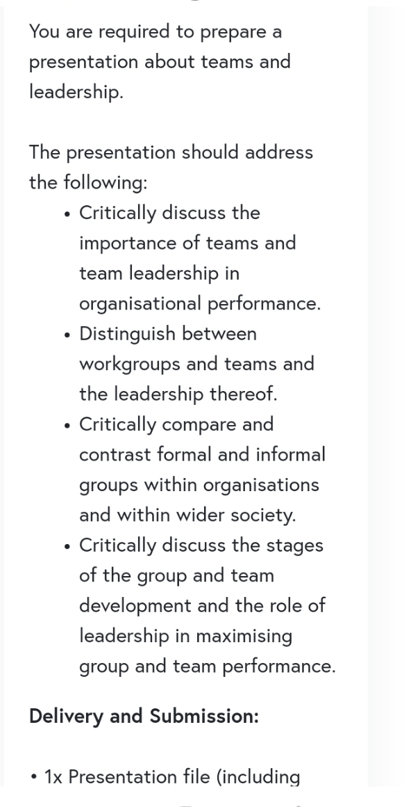 please give pptx file and attend All the points. thanks in advance.